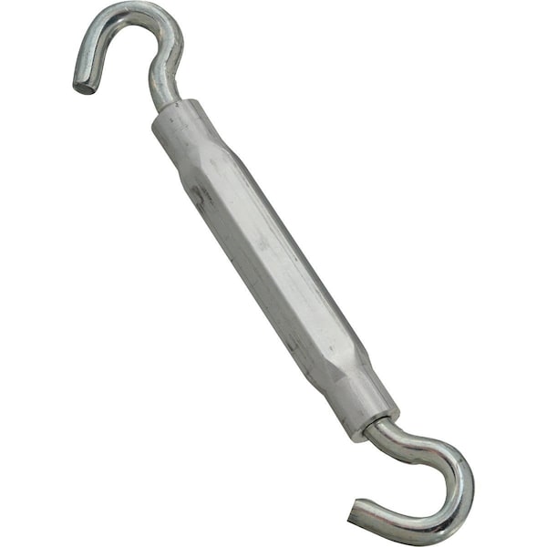 National 5/16 In. x 9 In. Zinc Hook Turnbuckle N222018 - main